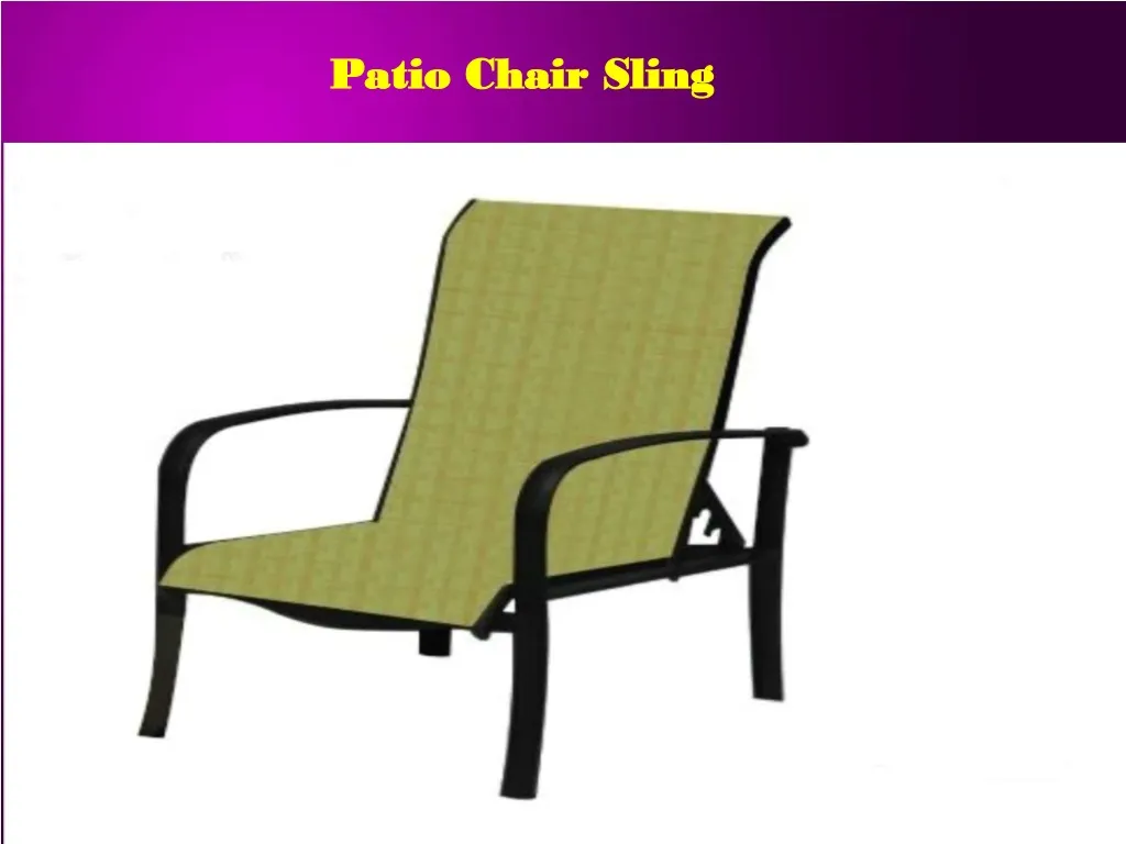 patio chair sling