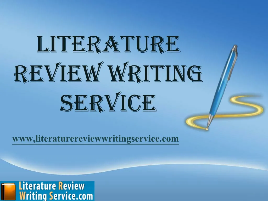 literature review writing service