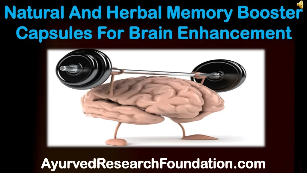 natural and herbal memory booster capsules