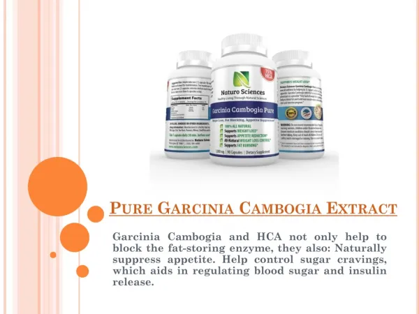 Pure Garcinia Cambogia