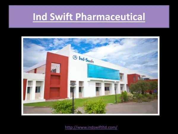 Top Pharma Company in India | Indswift
