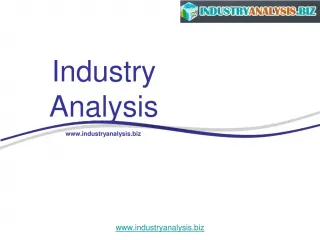 Industry Analysis - slide 1