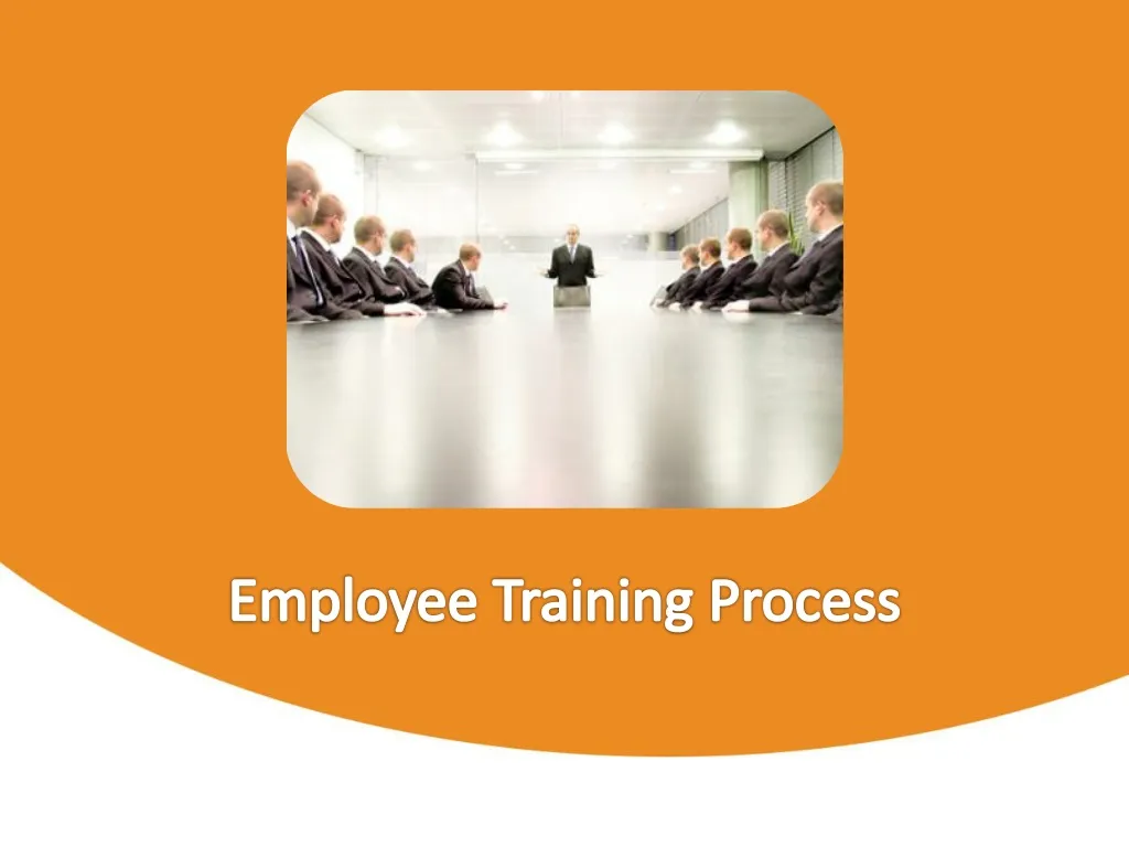 employee training process