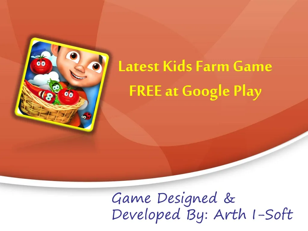 latest kids farm game free at google play