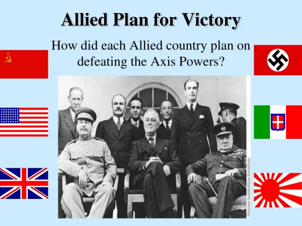 Allied Plan for Victory