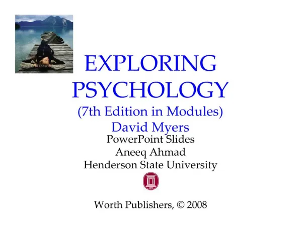 exploring psychology 7th edition in modules david myers