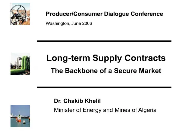 long-term supply contracts the backbone of a secure market