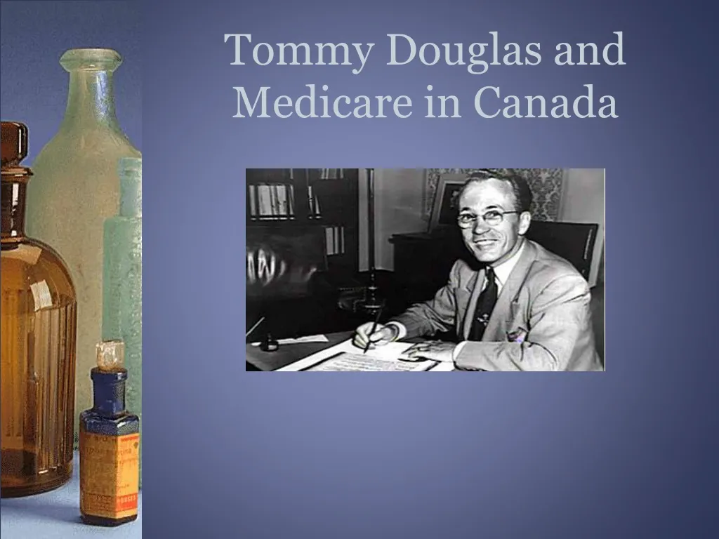 tommy douglas and medicare in canada