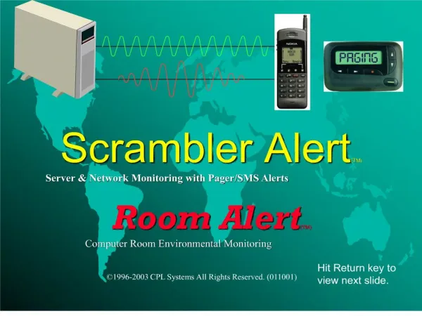 scrambler alert tm