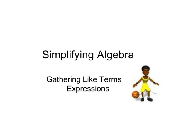 simplifying algebra