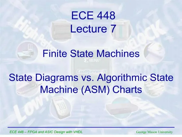 finite state machines state diagrams vs. algorithmic state machine asm charts