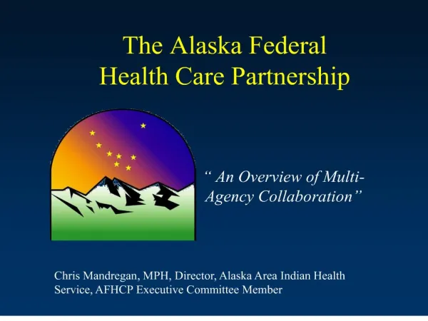 the alaska federal health care partnership