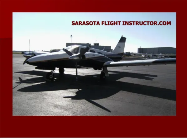 sarasota flight instructor