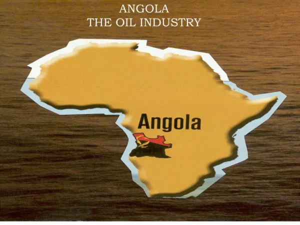 angola the oil industry