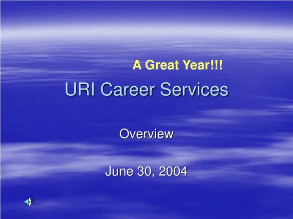 URI Career Services