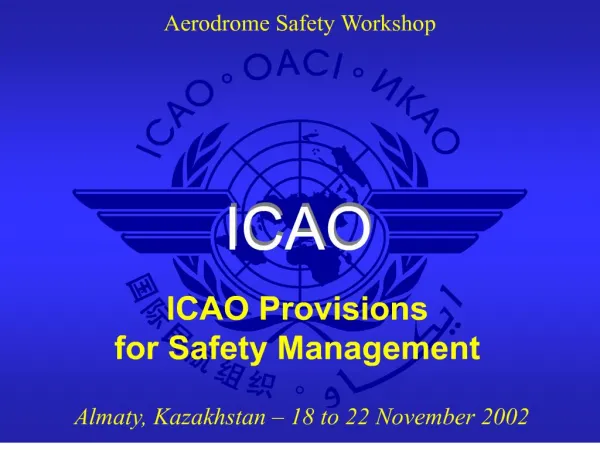 icao provisions for annex 11 and 14 final
