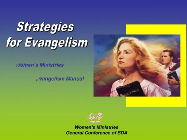 W omen’s Ministries E vangelism Manual