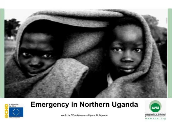 emergency in northern uganda photo by silvia morara kitgum, n. uganda