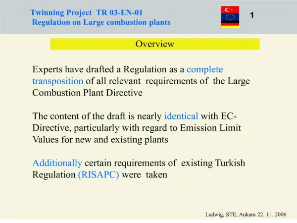 twinning project tr 03-en-01 regulation on large combustion plants