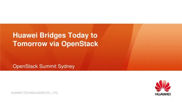 OpenStack Summit Sydney