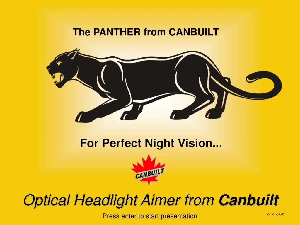 the panther from canbuilt