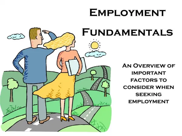 employment fundamentals
