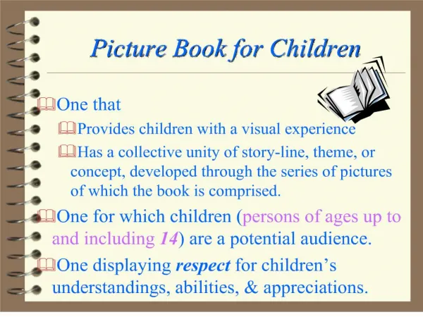 picture book for children