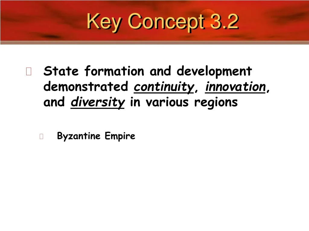 key concept 3 2