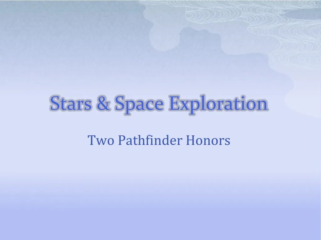 stars space exploration