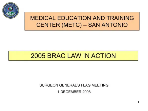 medical education and training center metc