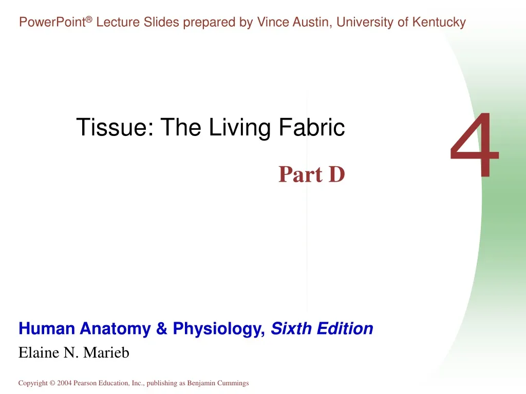 tissue the living fabric part d