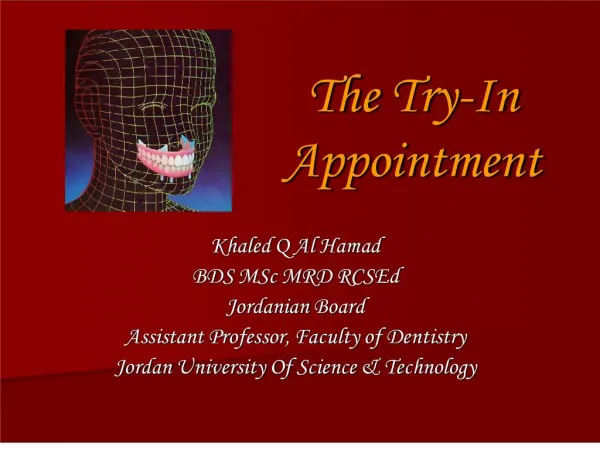 the try-in appointment
