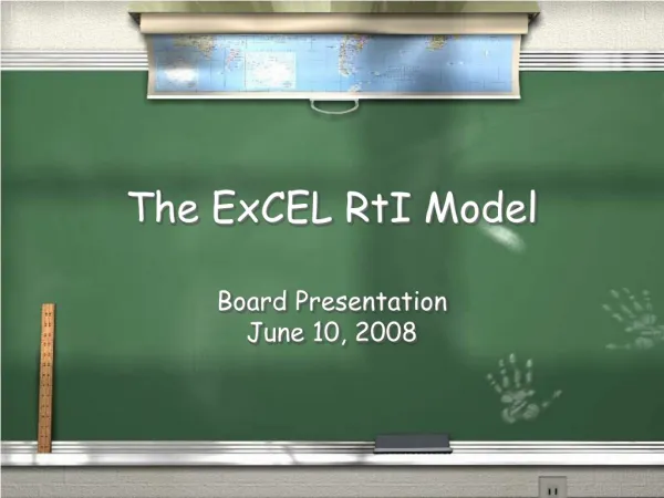 The ExCEL RtI Model
