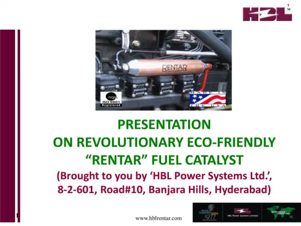 hbl sales presentation for rfc - hbl rentar