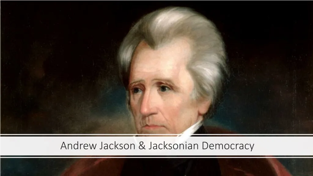 andrew jackson jacksonian democracy