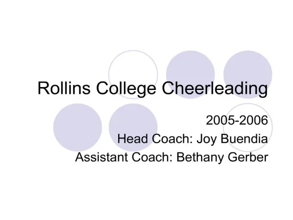 rollins college cheerleading