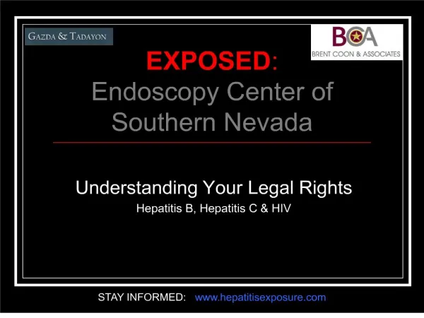 exposed: endoscopy center of southern nevada