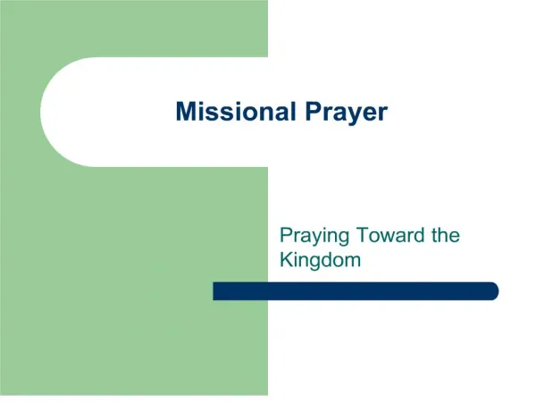 missional prayer