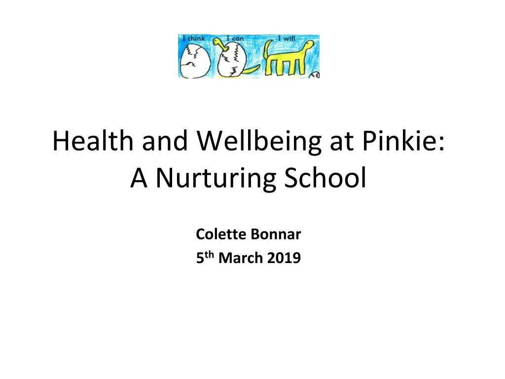 health and wellbeing at pinkie a nurturing school