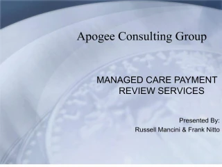 apogee consulting group - slide 1