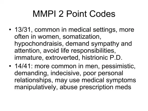 mmpi 2 point codes