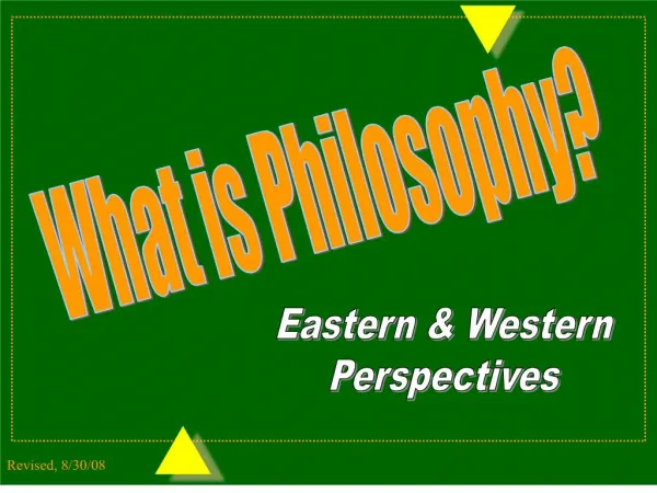 part i: the structure of philosophy