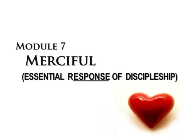 (Essential R_________ of Discipleship)