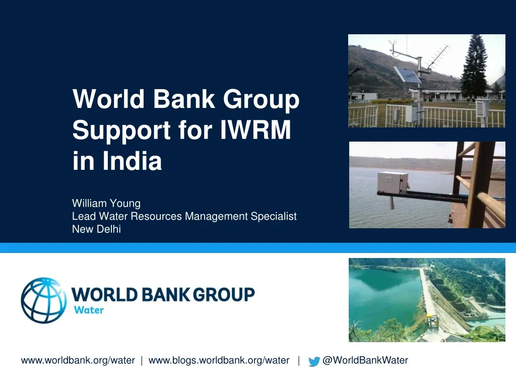 world bank group support for iwrm in india