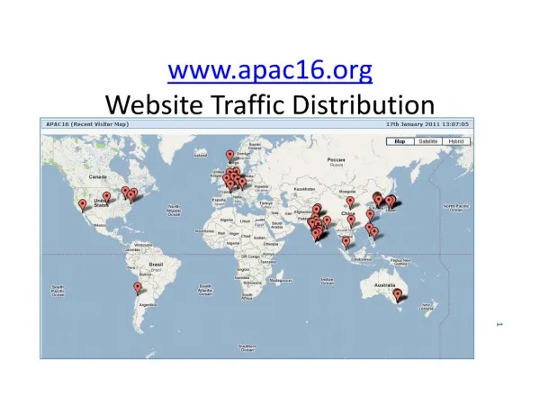 apac16 website traffic distribution