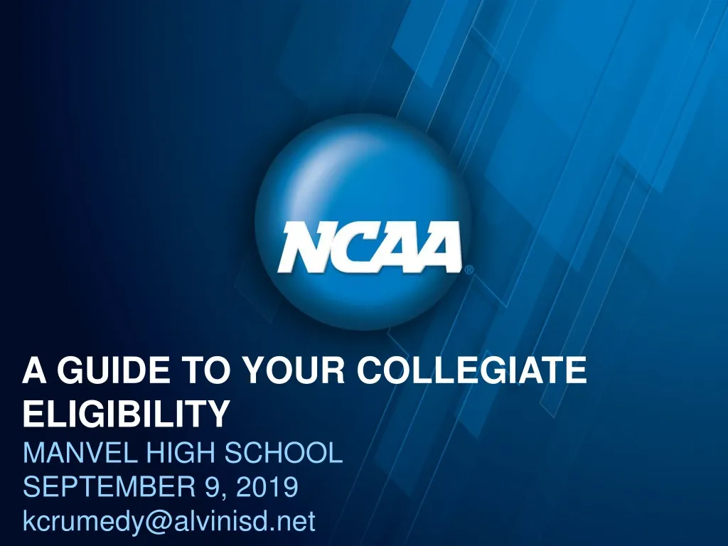 a guide to your collegiate eligibility