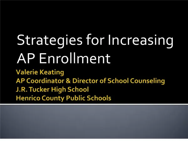 valerie keating ap coordinator director of school counseling j.r ...