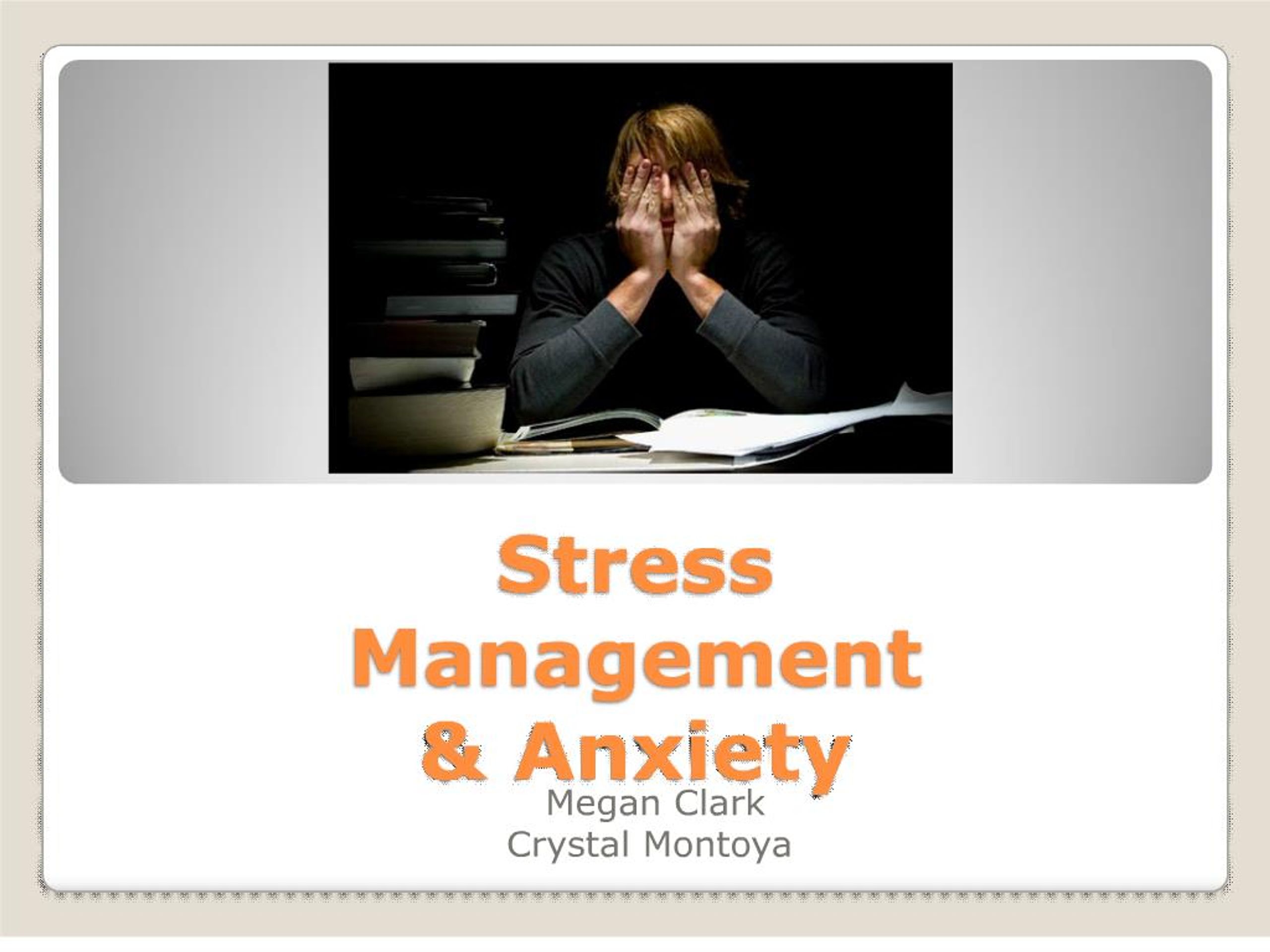 PPT - stress management anxiety PowerPoint Presentation, free download ...