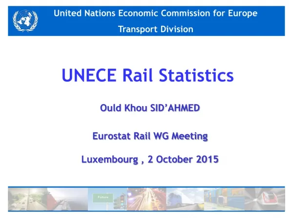 UNECE Rail Statistics