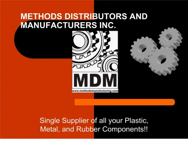 methods distributors and manufacturers inc.